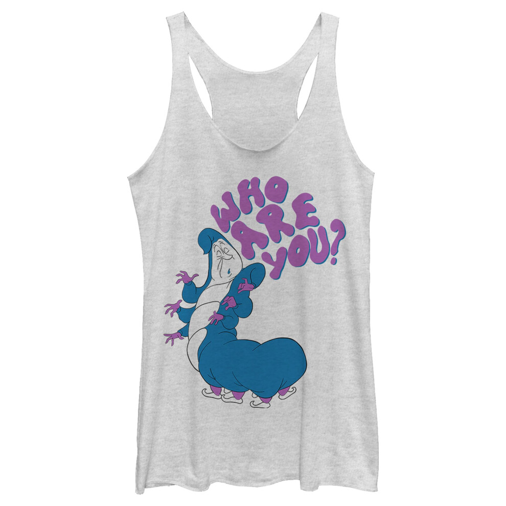 Disney Girls Alice In Wonderland Caterpillar Who Are You Juniors Tri Blend T