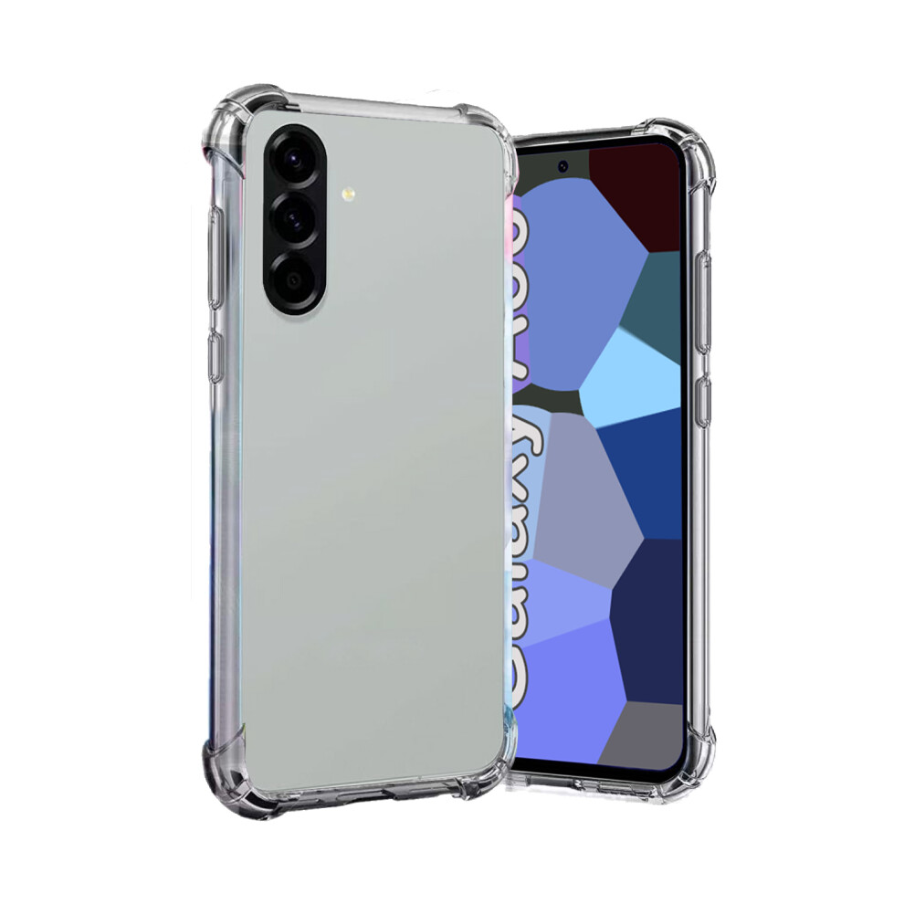 (Clear) For Samsung Galaxy A56 Silicone Gel Cover Case Clear 3477985492439