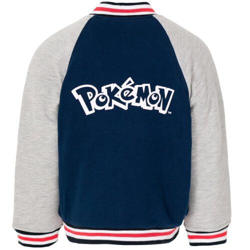 Pokémon Veste Bomber Varsity Pokémon Garçon en Terry Bleu 5-6 ans 2