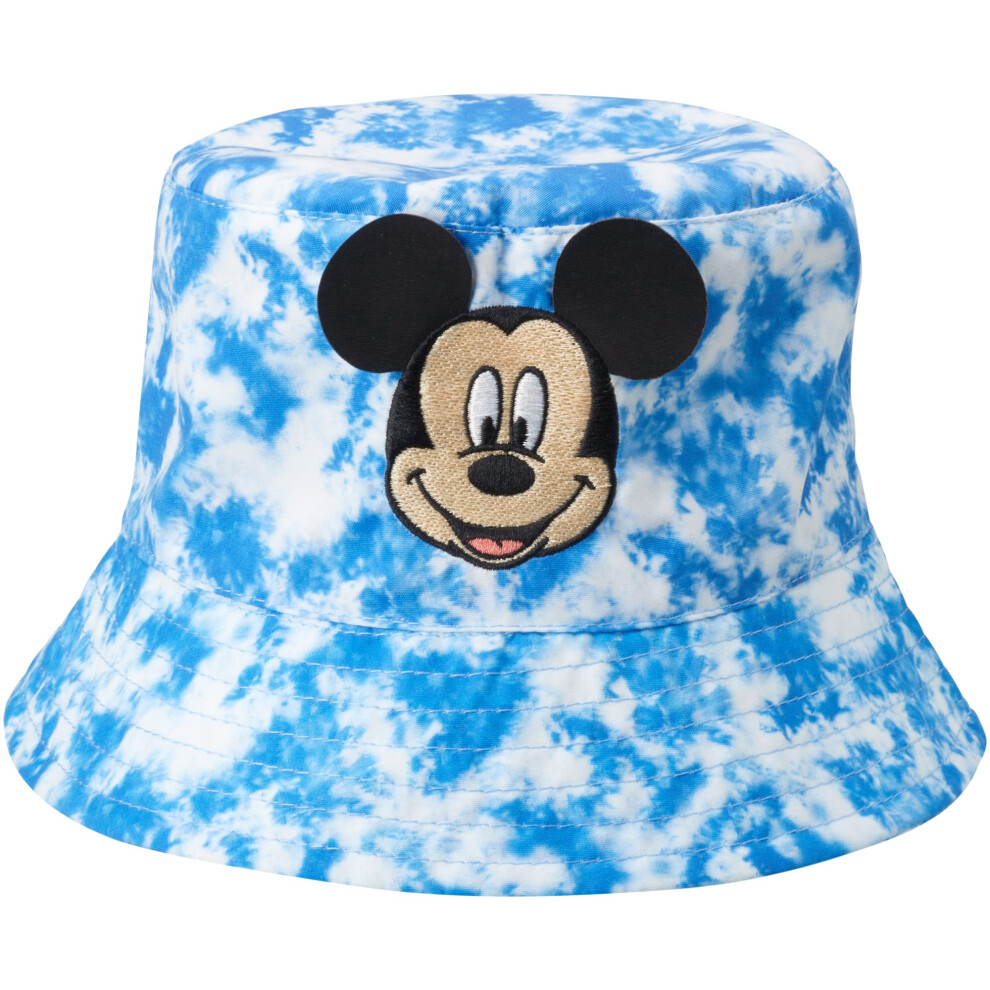 Disney Boys' Mickey Mouse & Cars Lightning McQueen Bucket Hat - Revers