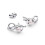 Pandora Pandora Infinity Knot Stud Earrings With Pearls 4