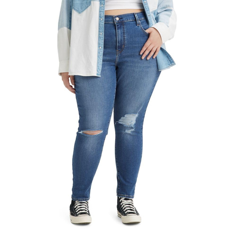 Levi's Women's Size 721 High Rise Skinny Jeans Also Available  Straight Through  24 M