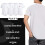 True Religion Mens Undershirts T-Shirts for Men 4 Pack 5