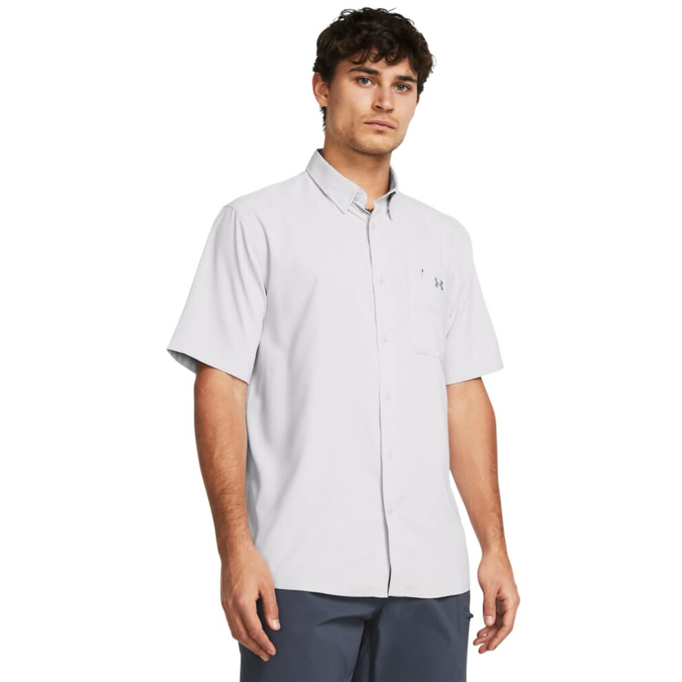 Under Armour Men's Drift Tide 2.0 Short-Sleeve T-Shirt  (014) Halo Gra