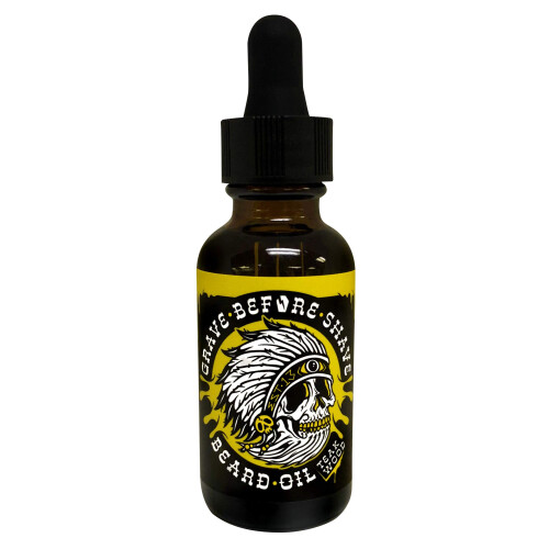 Grave Before Shave Έλαιο Γένιας Teakwood 1 oz. με Σταγονόμετρο