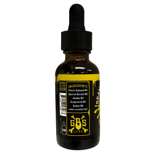 Grave Before Shave Έλαιο Γένιας Teakwood 1 oz. με Σταγονόμετρο 2