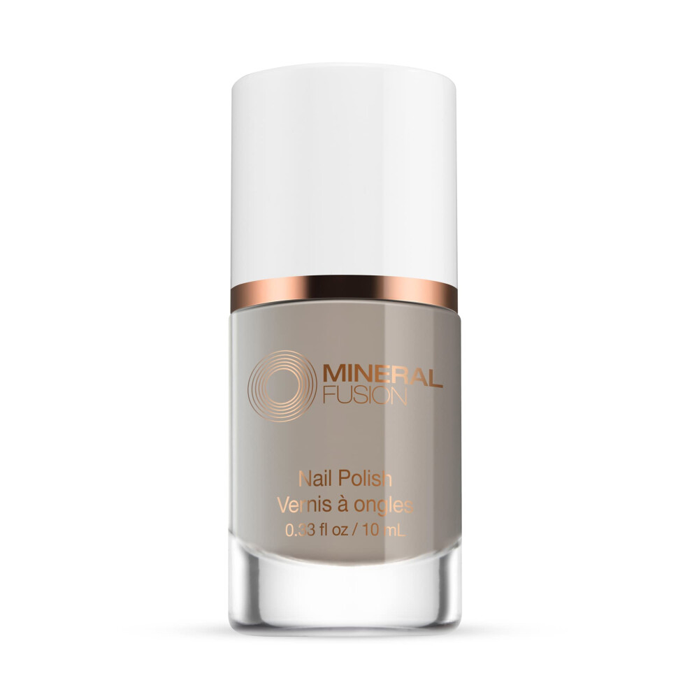 Mineral Fusion Nail Polish Gray Grey Pearl Grey Pearl Grey 033 Fl Oz Pack Of 1
