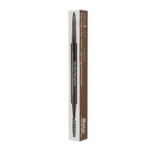 Sistar Micro Brow Defining Pencil Stylist, wasserfester Augenbrauenstift, ultrafeiner, doppelseitiger Fll- und Formstift (warmes Braun)