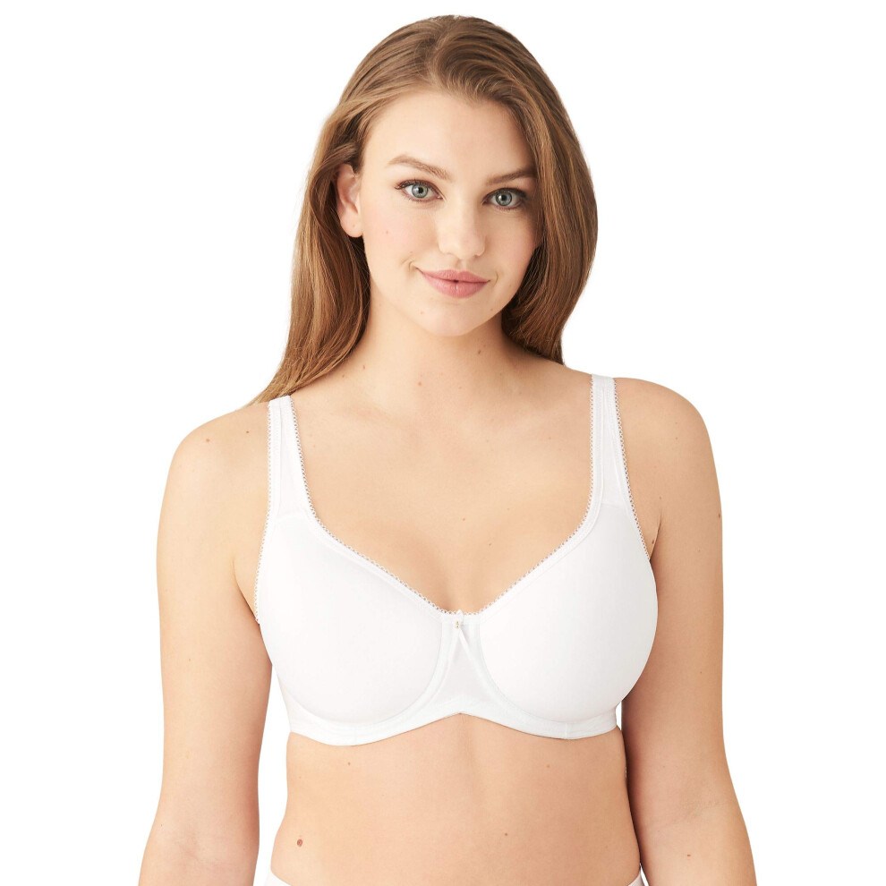 Soutien-gorge contour Basic Beauty de Wacoal pour femmes, grande taille, blanc, 40D