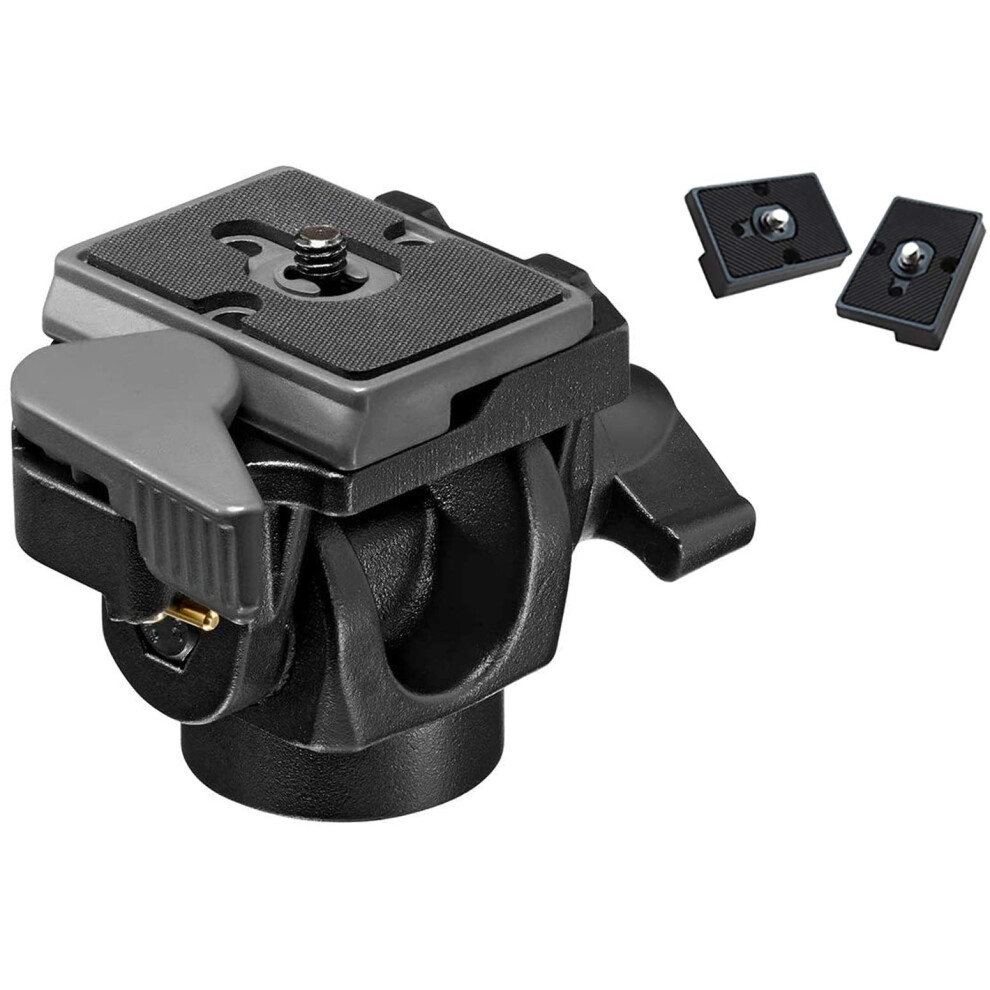 Manfrotto 234RC Monopod Head with Quick Release Includes Two ZAYKiR Quick Release Plates