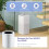 Levoit LEVOIT Core 600SP Air Purifier 3in1 Replacement Filter  Supports HEPA Sleep Mode  Core600SRF  1 Pack  White 3