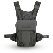 Eberlestock Recon Modular Bino Pack - Sistema avanzato di imbracatura per binocolo con attacchi personalizzabili - Grigio - Piccolo