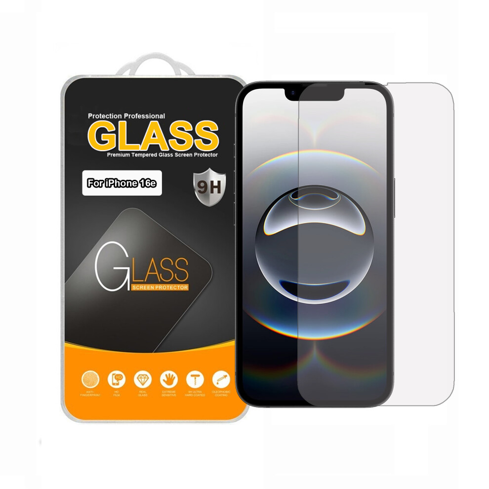 Generic Sold By Gadget Boxx For Apple Iphone 16E Tempered Glass Screen Protector