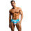 ENVY Envy Rainbow Pride Brief Blue 1