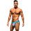 ENVY Envy Rainbow Pride Jockstrap Blue 1