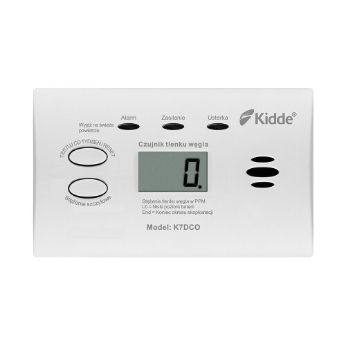 KIDDE Carbon monoxide detector Kidde K7DCO with display White