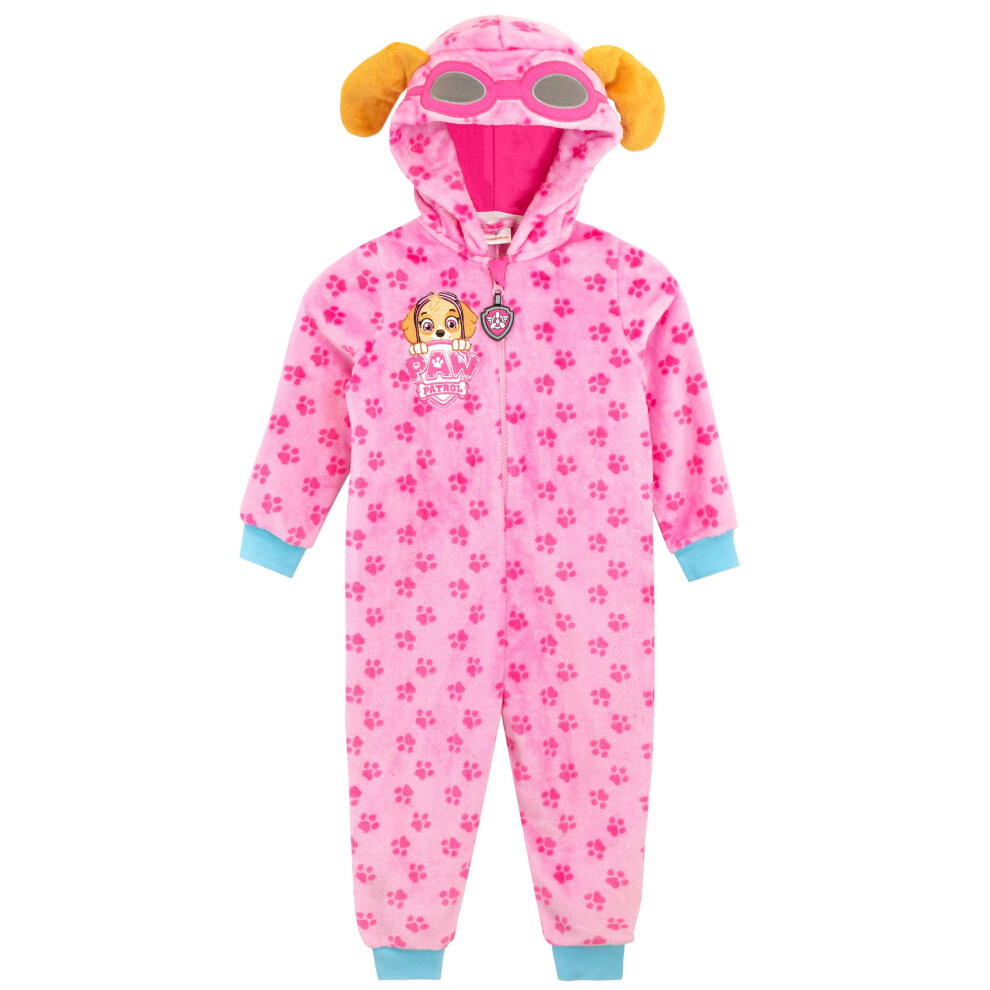Paw Patrol Onesie | Skye Girls Fleece Pajamas | Onesies for Kids Size