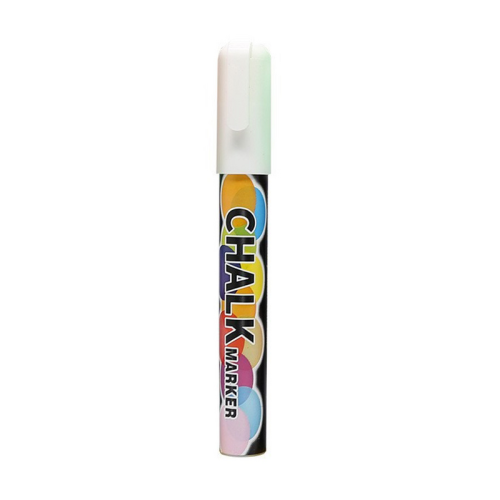 (6mm white) 8 Colors Liquid Chalk Marker Erasable Multi Colore