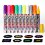 (6mm white) 8 Colors Liquid Chalk Marker Erasable Multi Colore 2
