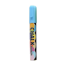 (6mm blue) 8 Colors Liquid Chalk Marker Erasable Multi Colore