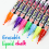 (6mm white) 8 Colors Liquid Chalk Marker Erasable Multi Colore 3