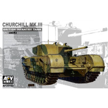 AFV Club Unchekannt 35153 - Modelo Kit Churchill Mk3