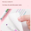 (5 Fluorescent Set) Zebra Handwriting Pen Mildliner Highlighter Set wi 4