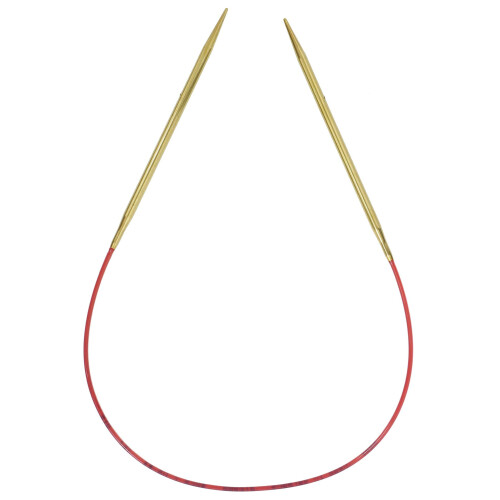 Addi Circular Lace Needle Brass Gold 40cm x 3,25mm