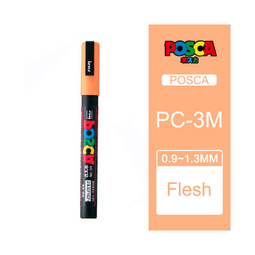 (3M-54) Posca Markers Pens PC-3M Paint Pen 0.9mm-1.3mm Col-image-OPC-PGHGP7F-NEW