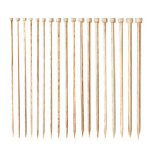 Knit Picks Holz-Stricknadel-Set mit gerader Spitze, US 411 (25,4 cm  Sunstruck)