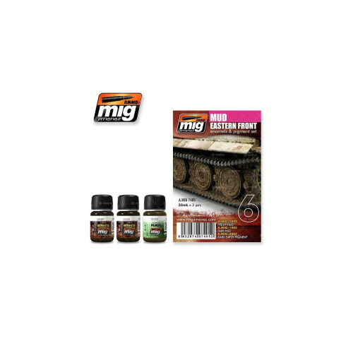 Ammo Mig Jimenez Mud Eastern Front emalje og pigments?t