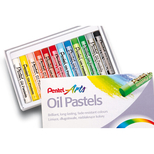 Pentel Pentel Oljepastellset (Pack om 12) 2
