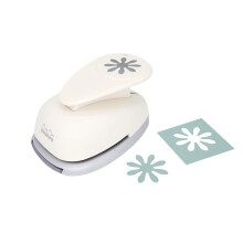 Bira 5,1 cm groer Daisy-Hebel-Stanzer zum Basteln von Papier, Scrapbooking, Karten, Kunst