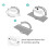 Bira Craft Continuous Border Paper Craft Punch per scrapbooking (Flora) 3