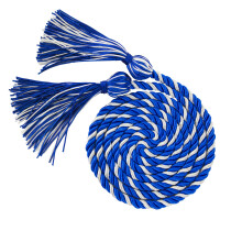 GraduationMall Graduation Honor Cord 68"""" RoyalWhite
