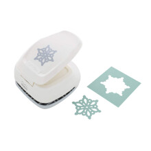 Bira 1,5 Zoll Silhouette Craft Hebelstanzer fr Scrapbooking, Karten, Papierkunst (Schneeflocke)