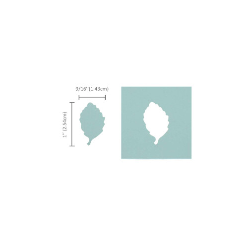 Bira Craft 1 inch Μηχανή Χάραξης σε Σχήμα Φύλλου Αφής για Δημιουργίες Χάρτου 1