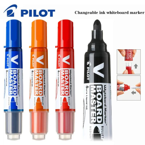 (1.7MM Green) Pilot Whiteboard Marker Pen Stationery White Board 1