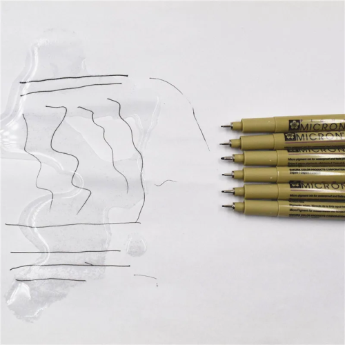 (12 pcs) 7/9/11Pcs Black Sakura Pigma Micron Pen Waterproof 2