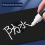 (PC-5M 3pcs White) Posca White Marker Brush, Permanent Waterproof Non 7