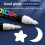 (PC-5M 3pcs White) Posca White Marker Brush, Permanent Waterproof Non 6