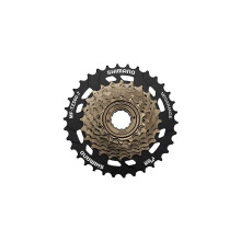 SHIMANO, One Size, Ασημί/Μαύρο, EMFTZ5007434 Tourney/TY MF-TZ500 7-Ταχυτήτων Ελεύθερος τροχός, 14-34 Δόντια