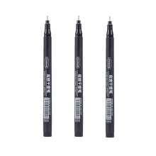 (3Pcs black) 1/3PCS 0.5mm Dry Erase Art Markers Pens Erasable W