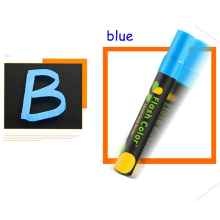 (blue) 8Color 3*6mm Liquid Chalk Erasable Highlighter Flu