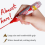 (1.7mm Black) Pilot Whiteboard Marker 1.7/2.2-5.2/2.3mm Tips Dry 4