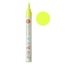 (Yellow) Colorful Chalk Erasable Glowing in the Dark Highli