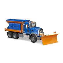 Bruder Toys Mack Granite Zimn slu ba so snehov m pluhom