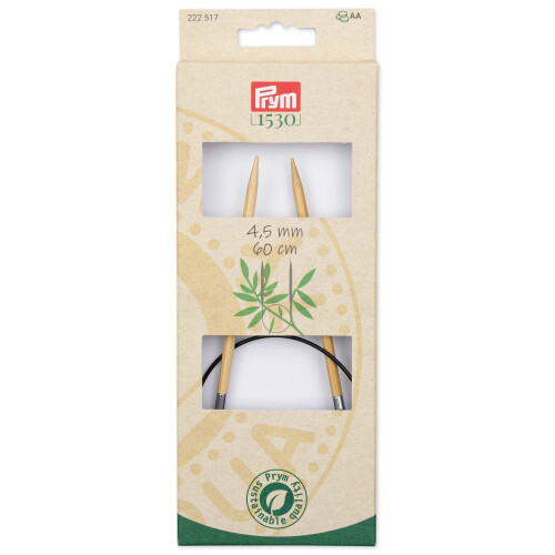 Prym PRIM 24 """" Bamboo circular de 4,5 mm ace