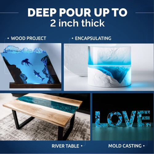 Deep Pour Epoxy Resin 1 1
