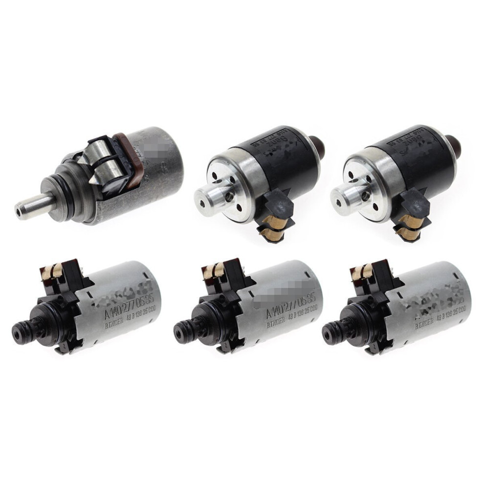 722.6 Solenoids Set 6 Pcs for Mercedes Benz 5-SPEED Automatic Transmis-image-OPC-PFPHGYF-NEW